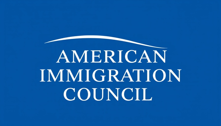American Immigration Council logo on blue