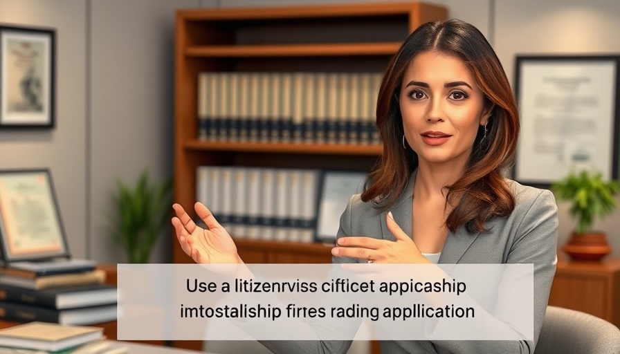 Legal show discussing disorderly conduct and citizenship application.