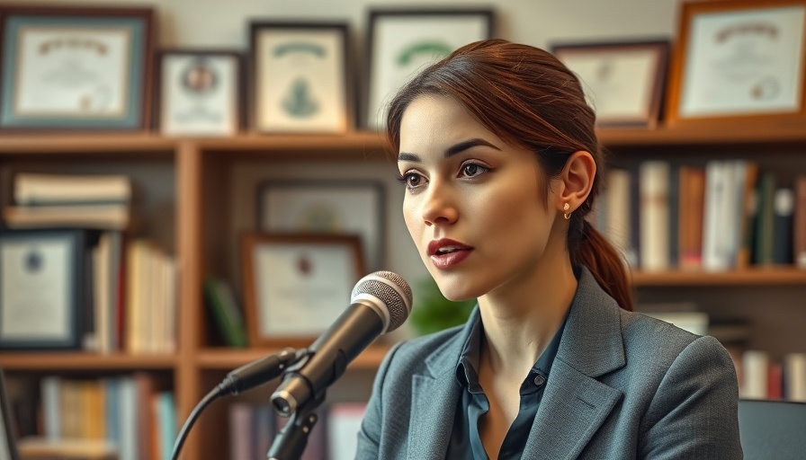 Professional woman explains how to apply for work permit and pay taxes in an office setting.