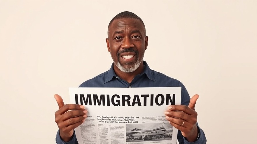 Middle-aged black man shares immigration court updates and NTA issuance news.