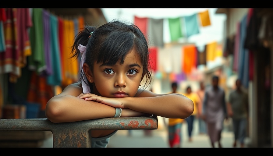 Hopeful young girl in Gaza amid ceasefire news.