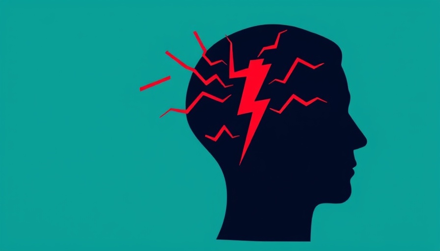 Abstract silhouette with stress symbols depicting toxic workplace environment.