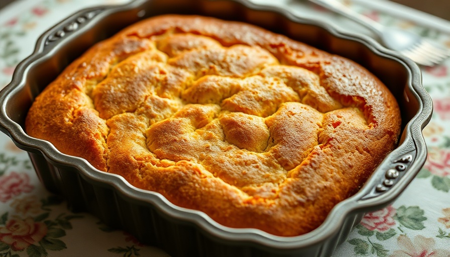 Delicious perenplaatcake recipe, golden-brown cake in a decorative pan.