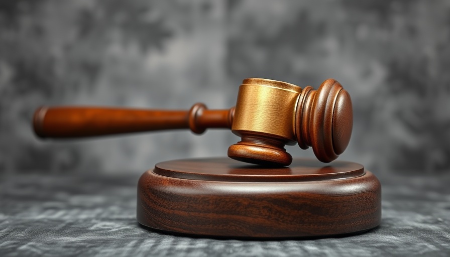 Gavel symbolizing legality for wet langdurige zorg aanvragen.