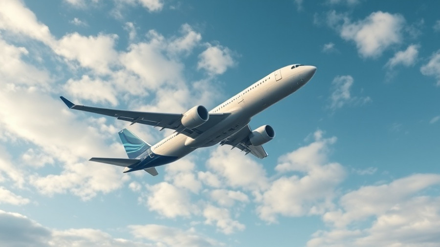 Airplane flying against cloudy sky, linked to EU Court Ruling Pets Cargo Liability.