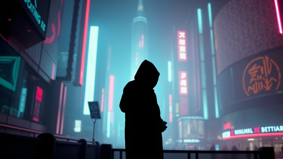 Digital transparency and consumer trust in a futuristic cityscape.