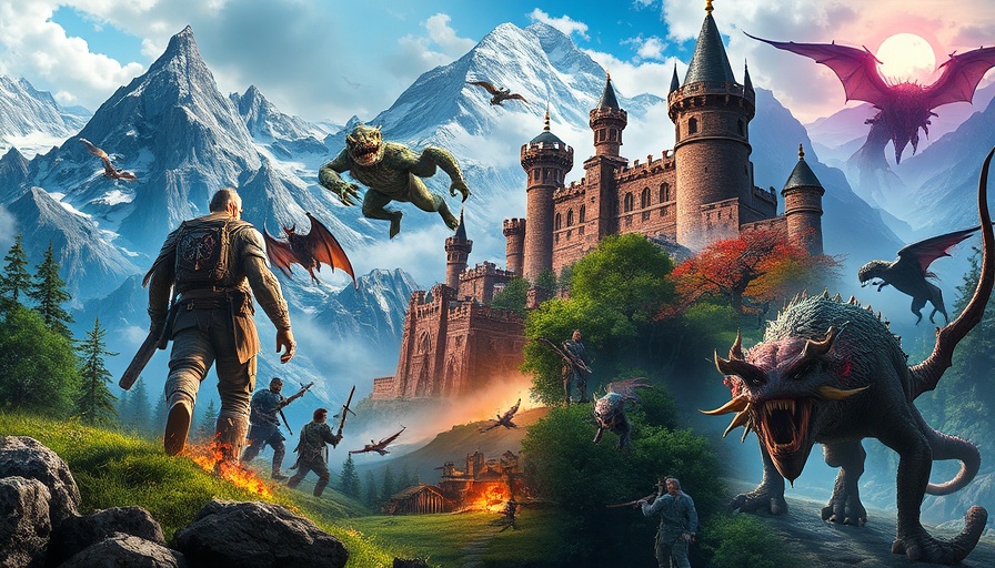 Avowed's Best Armor: Diverse fantasy game scenes and characters.
