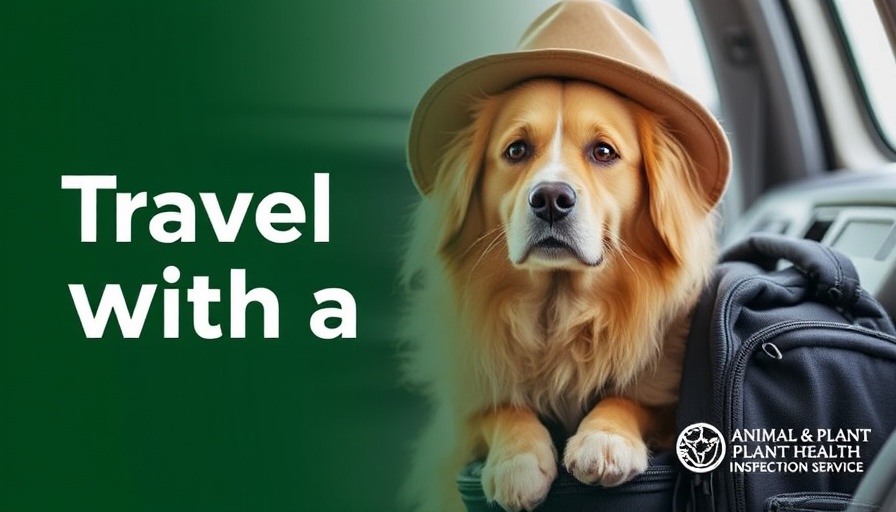 Travel With a Pet | Animal and Plant Health Inspection Service
