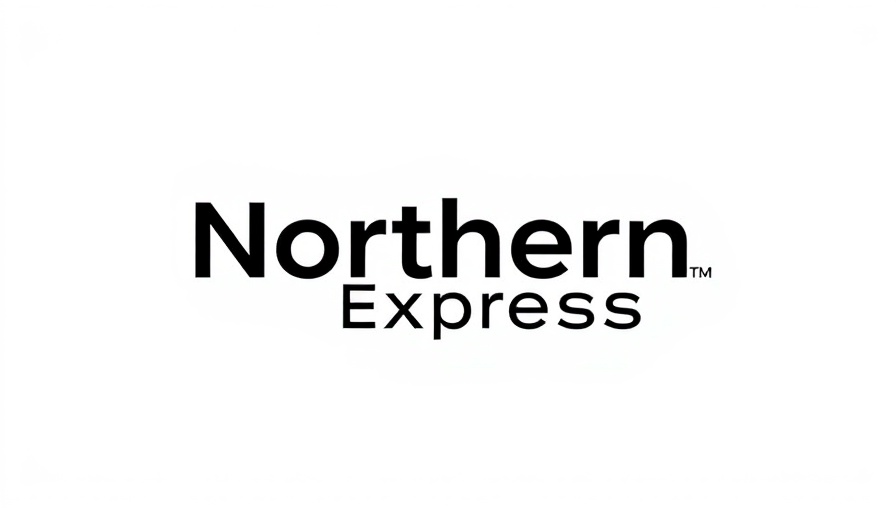 Northern Express logo design with bold typography.