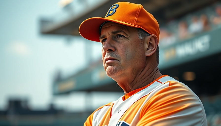 Tennessee baseball coach focused during game, reflecting on season.