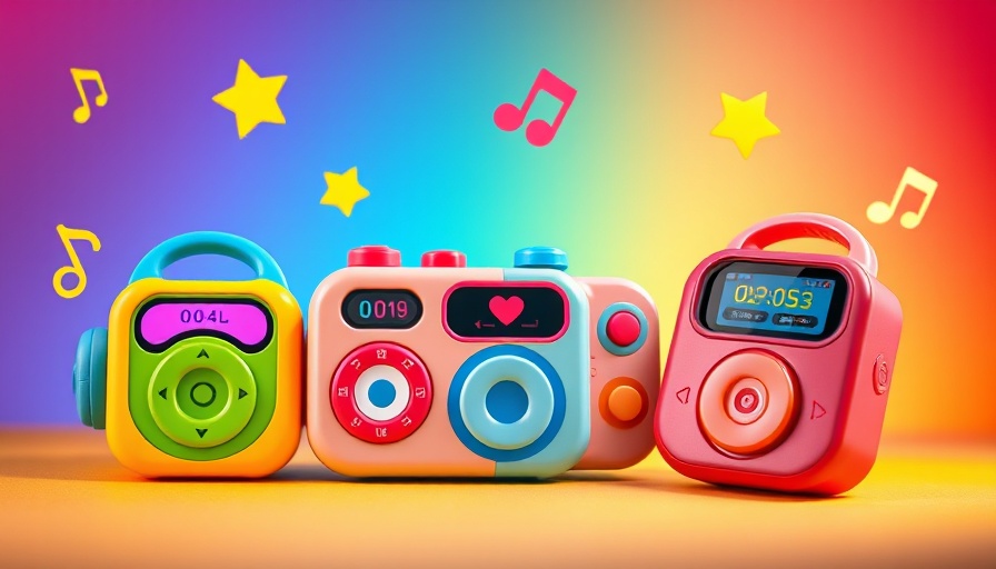Best kids' audio players 2025: colorful and playful designs.