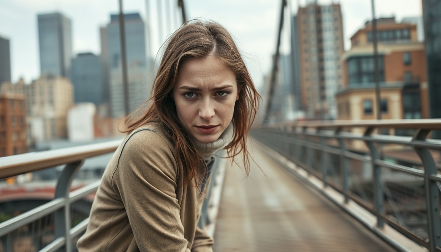 Exhausted young woman catching breath on bridge, workouts you dislike.