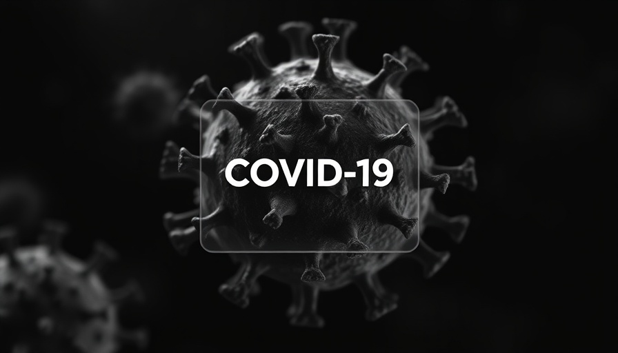 Ensitrelvir COVID prevention concept with virus and logo, dark theme.