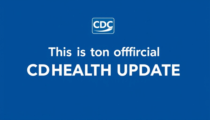 Official CDC health update banner on dengue virus infections in the United States.
