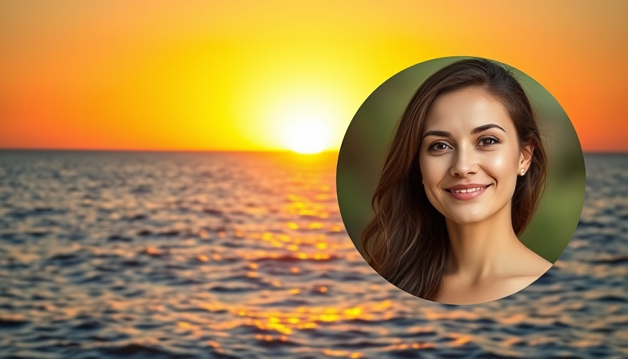 Meditation for Unconditional Love at sunset ocean scene.
