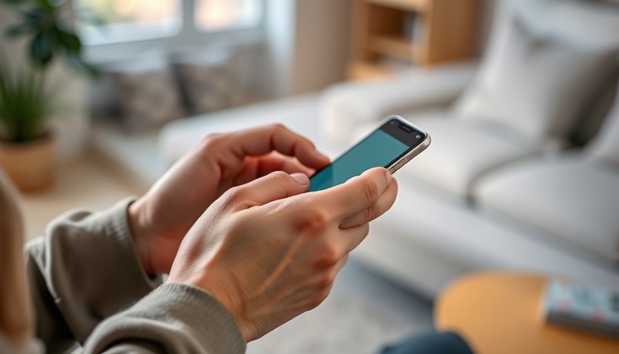 Person texting on smartphone emphasizing Kids Online Safety Act.