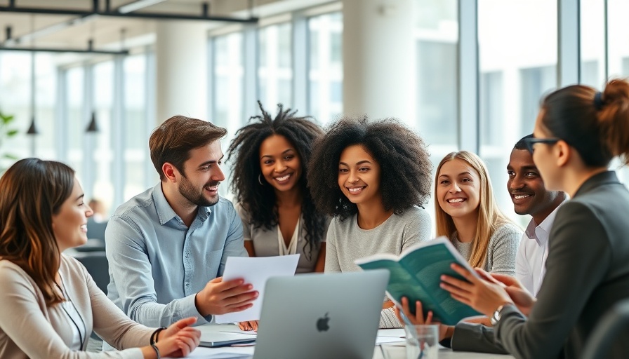 Gen Z professionals collaborating in a modern office, shaping future work