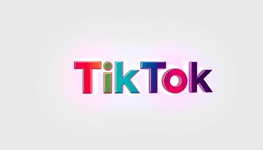 Vibrant TikTok logo on white background, representing TikTok Transparency Report 2024.