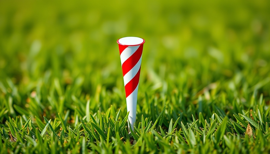 2025 Texas Children's Houston Open abstract tee on green grass.