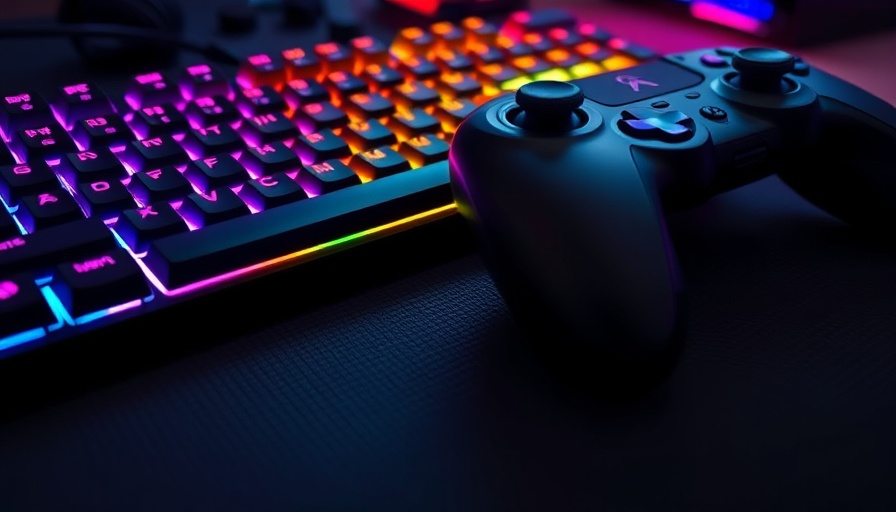 Gaming accessories market growth projection with keyboard and controller analysis.