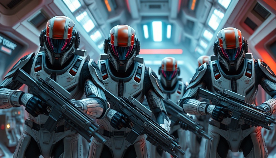Star Wars: Hunters characters in a dynamic action pose, cinematic sci-fi setting.