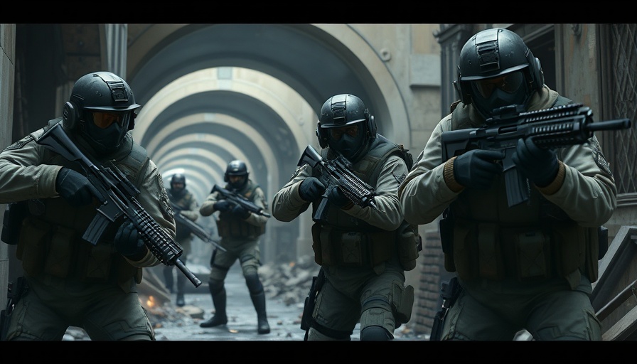 Tactical soldiers in urban combat, best multiplayer maps in video game history.