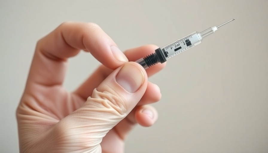 Ozempic pen injector close-up for reduce alcohol craving