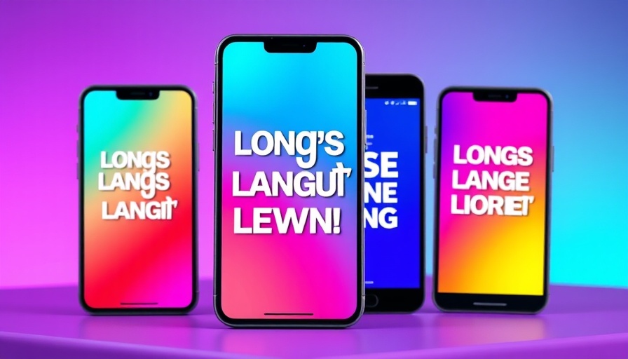 Best language learning apps for 2025 interface showcase.