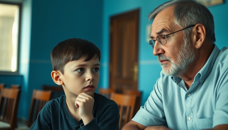 Pensive duo in a room discussing Protect Kids Online After Netflix's Adolescence.