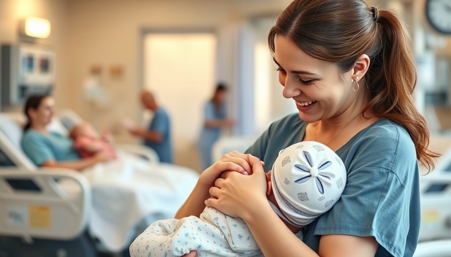 Mother and baby in culturally informed mental health care setting.