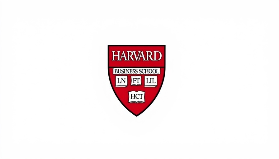 Logo of Harvard's The Harbus, balancing education and news.