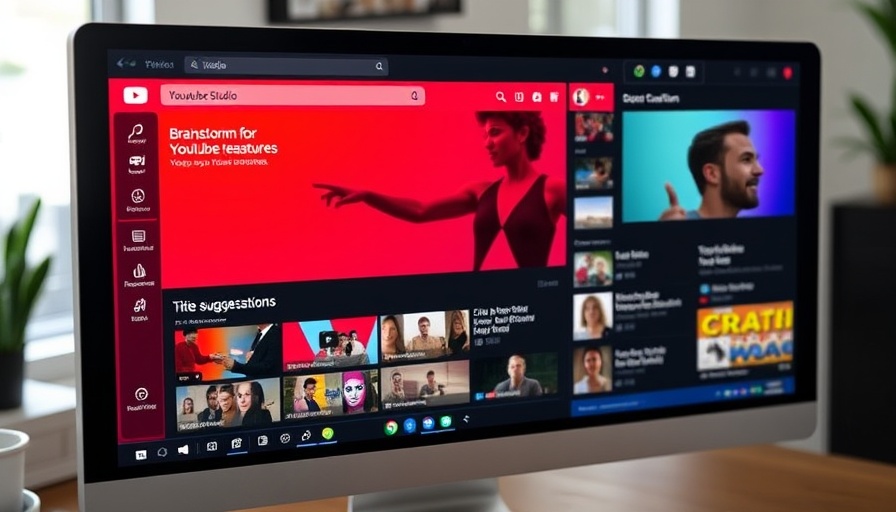YouTube Studio interface showcasing inspiration features for kids.