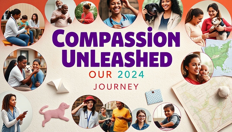 Pet insurance charitable giving journey highlighted with community impact imagery.