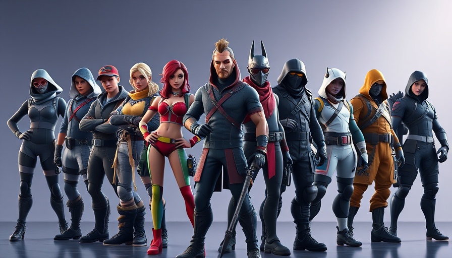Vivid Fortnite characters showcasing unique styles.
