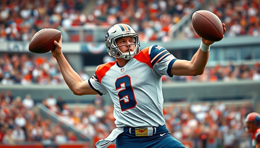 Trademark dispute Lamar Jackson Dale Earnhardt Jr. with football player in action.
