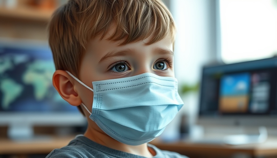 Pandemic-era child contemplating emotions indoors.