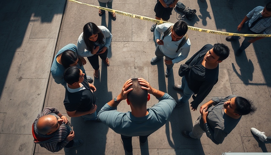 Distressed people on street after Santo Domingo nightclub roof collapse