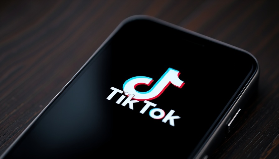 Close-up of TikTok app on smartphone for parents' concern.