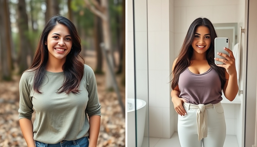 Bengaluru woman demonstrates weight loss success with before and after photos.