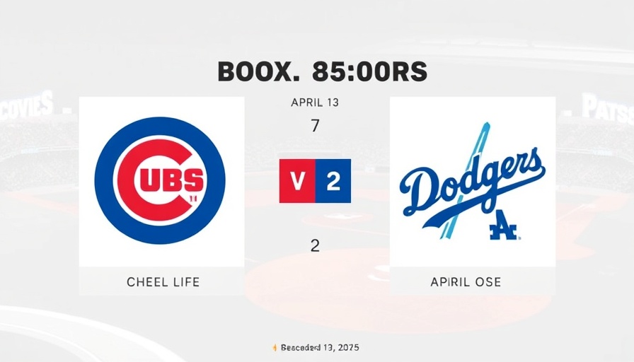 Enhanced Box Score: Cubs 4, Dodgers 2 - April 13, 2025