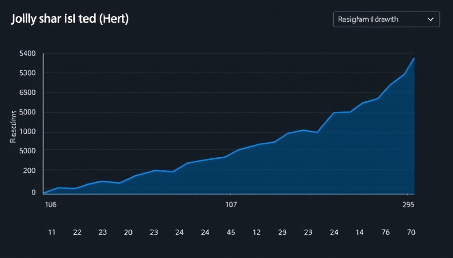 Graph depicting Threads Growth Momentum in Social Media trends with a steady black line and a rising blue line.
