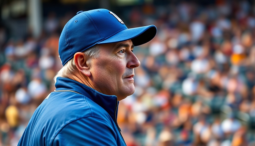 Baseball coach focused on the game, exemplifying work-life balance.