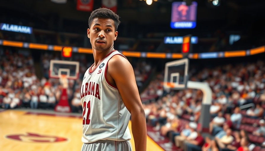NBA Draft Impact on Alabama Basketball: Player on court.