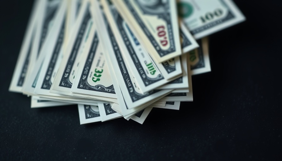 Close-up of US dollar bills representing higher insurance costs.