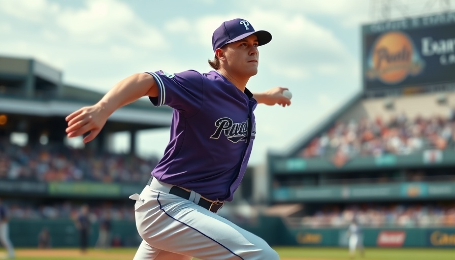 Baseball player pitching in action, symbolizing Turning the Rockies Around.