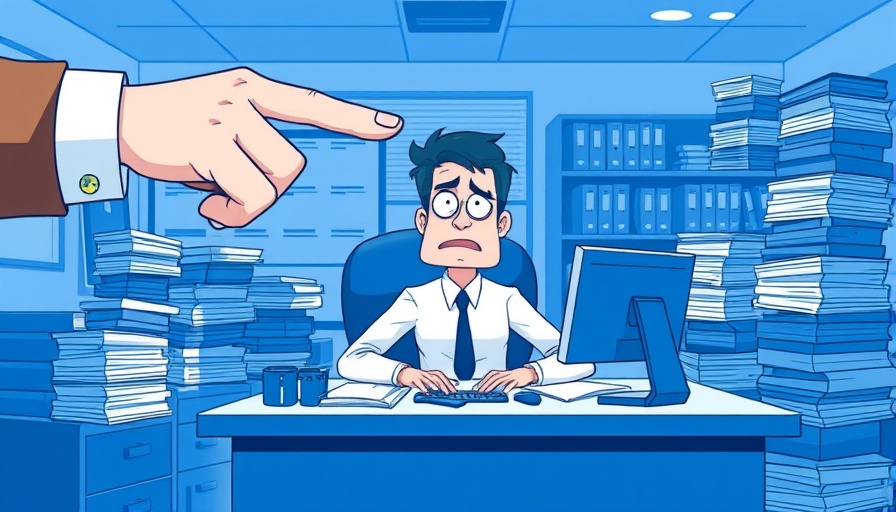 Bengaluru man in cartoon facing workplace toxicity, health issues