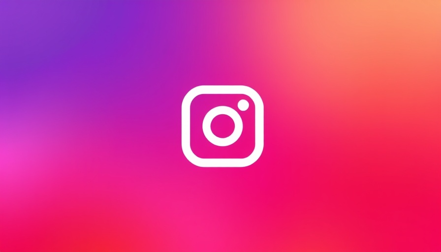 Vibrant Instagram logo illustrating switching content approach.