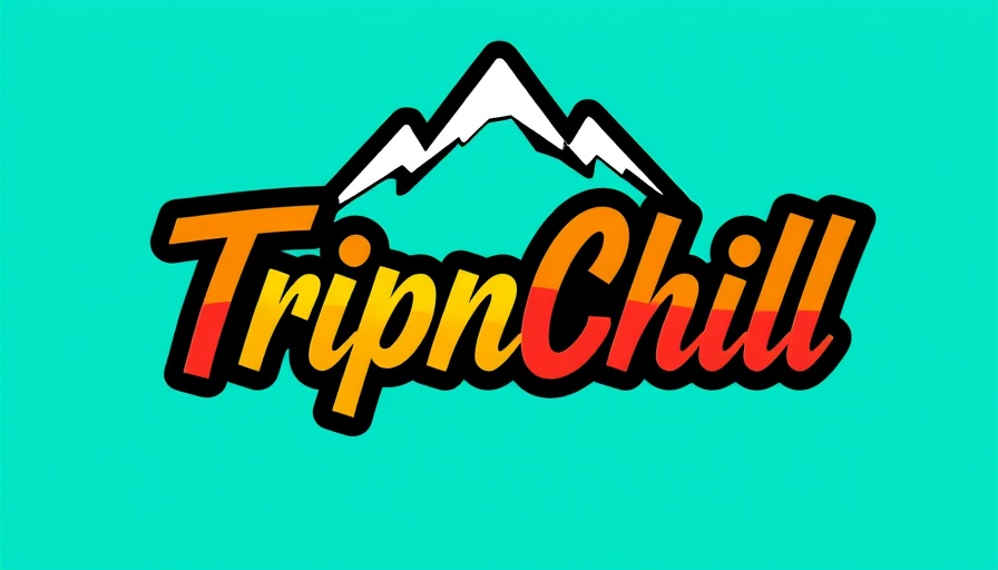 TripnChill Lost Geek THC products sleek logo on a teal background.