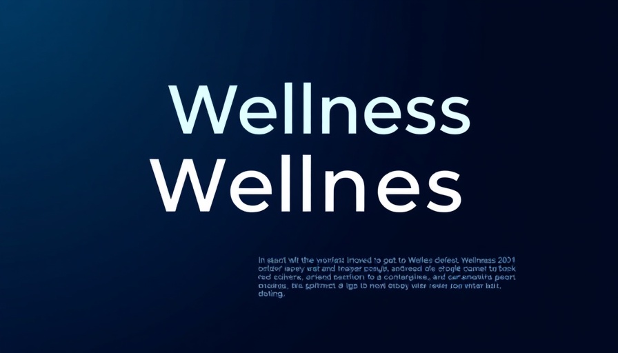 Abstract graphical representation of wellness industry data with minimalist design.