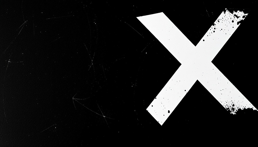 Abstract X design on grunge background, X Community Notes Manipulation Detection.